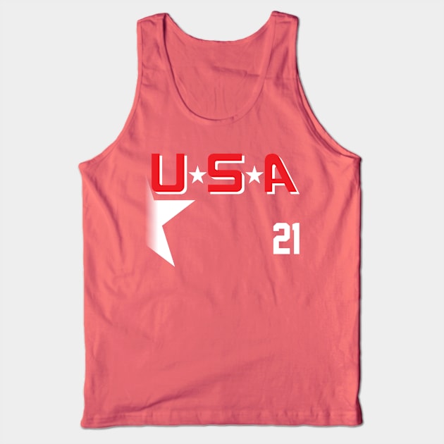 Team USA - Dean Portman Tank Top by 4check